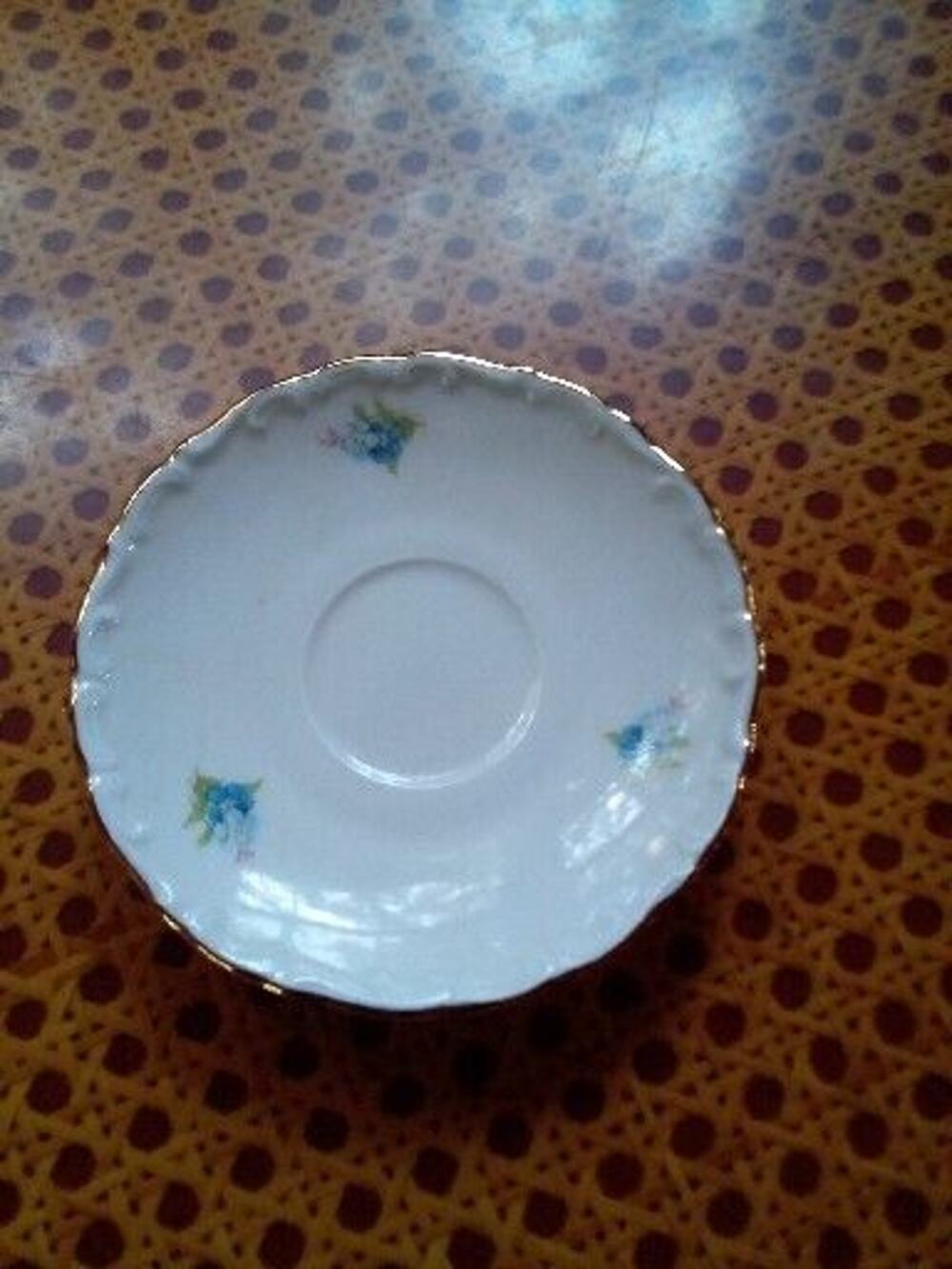 Schumann Arzberg Schumann Bavaria Forget Me Not Germany Tea Cup Saucer Only